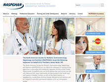 Tablet Screenshot of naspghan.org